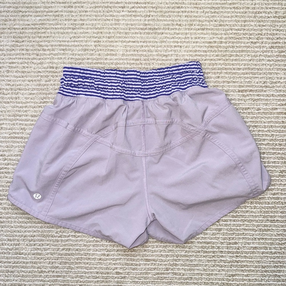 Lululemon Athletica Light Purple Athletic Shorts size 2
